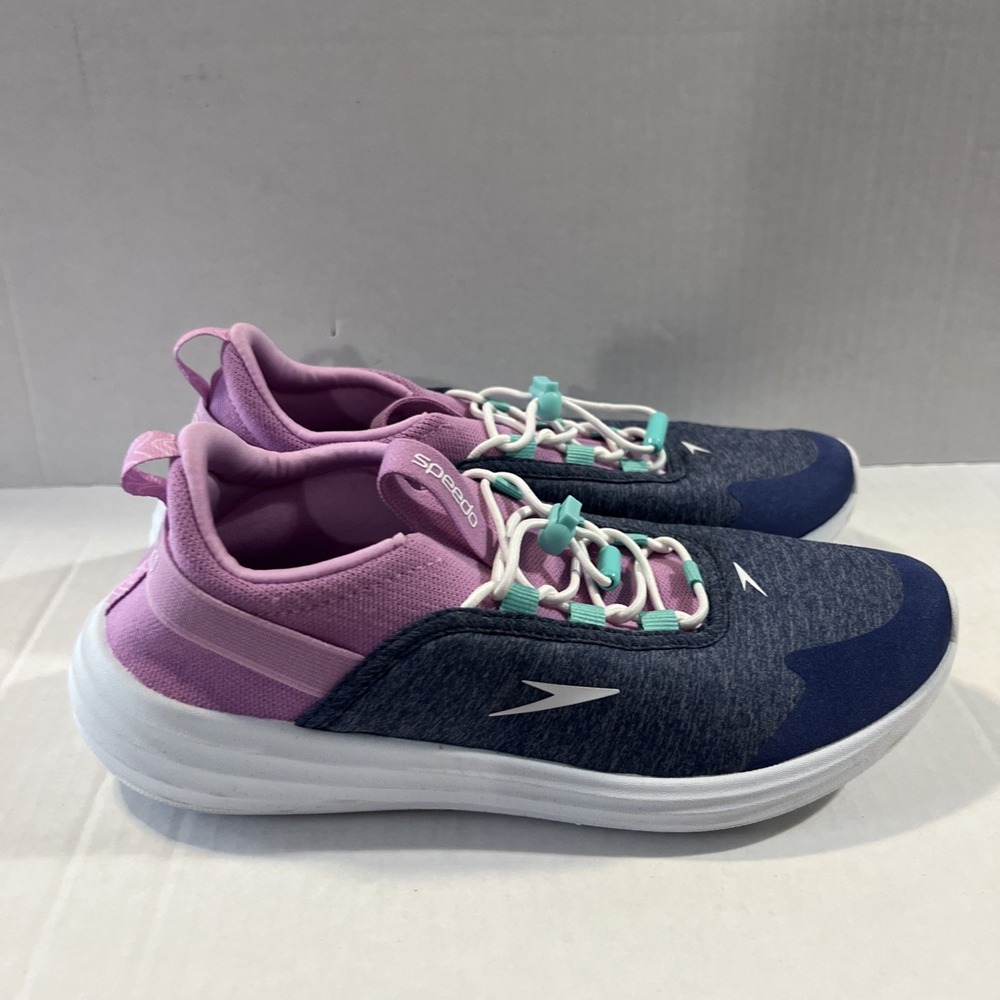 Speedo Women Blue And Pink Surf Walker Comfort Casual Shoes Sneakers Size 7-8‎ - Picture 4 of 8